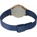 Timex Fashion Women's Blue Dial Round Case 2 Hands Function Watch -TWEL15604