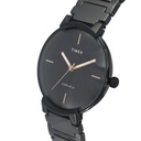 Timex Fashion Men's Black Dial Round Case 3 Hands Function Watch -TWEG21202