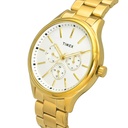 Timex Fashion Men's Silver Dial Round Case Multifunction Function Watch -TWEG18416