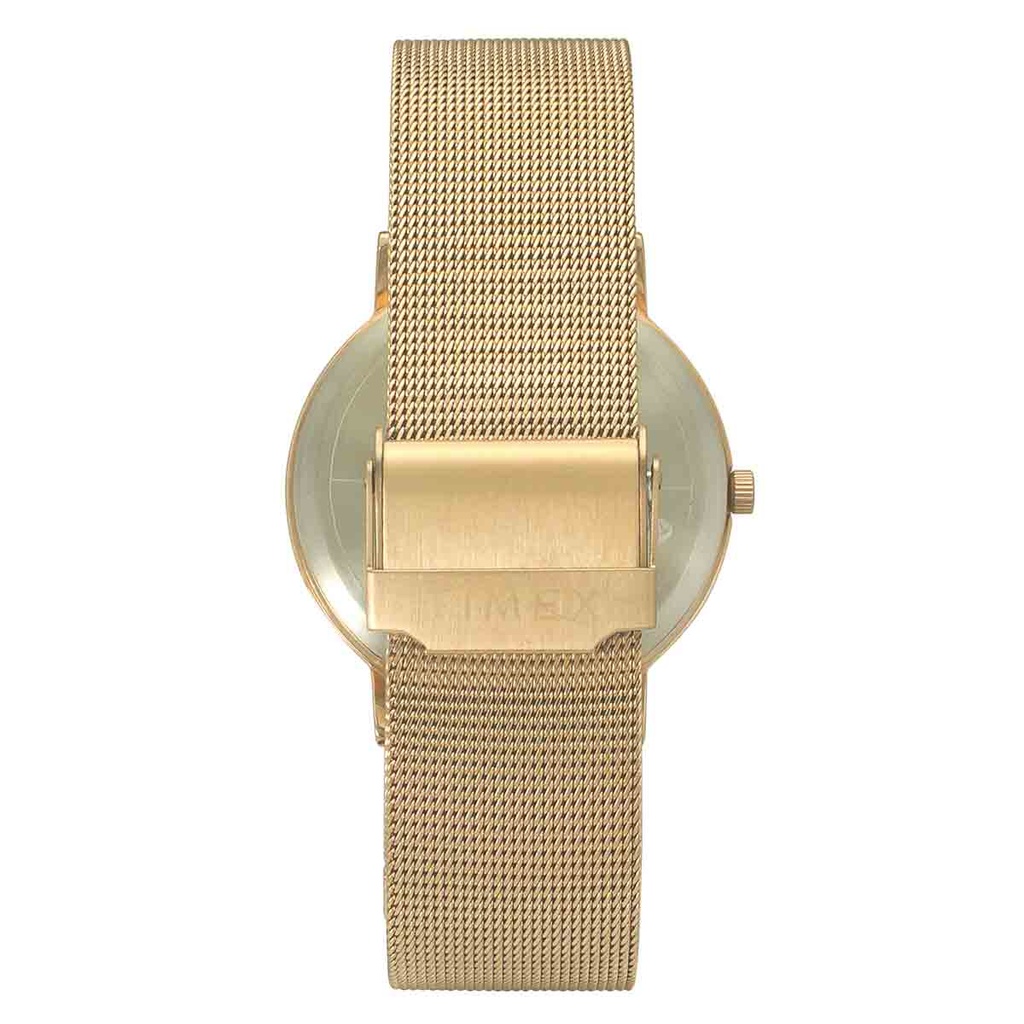 Timex Fashion Men's Silver Dial Round Case 3 Hands Function Watch -TW0TG8011