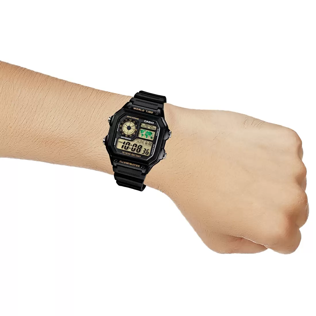 Casio Youth AE-1200WH-1BVDF Unisex Watch