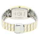 Titan Quartz Analog with Date Black Dial Stainless Steel Strap Watch for Men