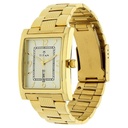 Titan Champagne Dial Analog with Day and Date Stainless Steel Strap Watch for Men