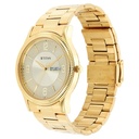 Titan Quartz Analog Champagne Dial Stainless Steel Strap Watch for Men
