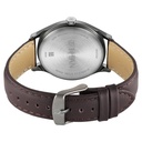 Titan Neo Economy Quartz Analog with Date Brown Dial Brown Leather Strap Watch For Men