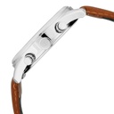 Titan Men's Metropolitan Charm: Men's Multifunctional Black Watch with Leather Strap