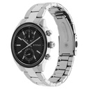 Titan Men's Metropolitan Luxe: Multifunction dark grey Dial with Two-Tone Stainless Steel Bracelet Watch