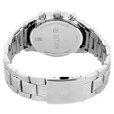 Titan Men's Metropolitan Charm: Men's Multifunctional Blue Watch with Metallic Accents