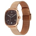 Titan Neo Curve Quartz Analog with Date Brown Dial Stainless Steel Strap Watch For Men