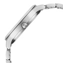 Titan Men's Timeless Style Watch: Refined White Dial and Metal Strap