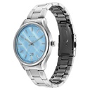Titan Palette Of Time Quartz Analog with Date Blue Dial Stainless Steel Strap Watch For Men