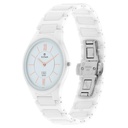 Titan Edge Ceramic Quartz in Arctic White Dial Watch for Men