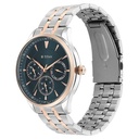 Titan Opulent Blue Dial Quartz Multifunction Stainless Steel Strap watch for Men