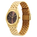 Titan Karishma Zing Quartz Analog Brown Dial Stainless Steel Strap Watch for Men