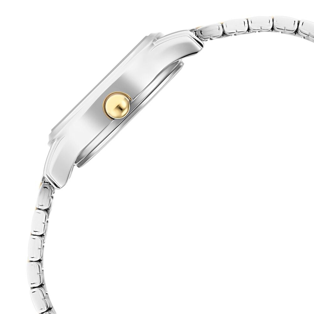 Titan Lagan Silver Dial Women Watch With Metal Strap