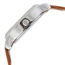 Titan Workwear Silver Dial Women Watch With Leather Strap