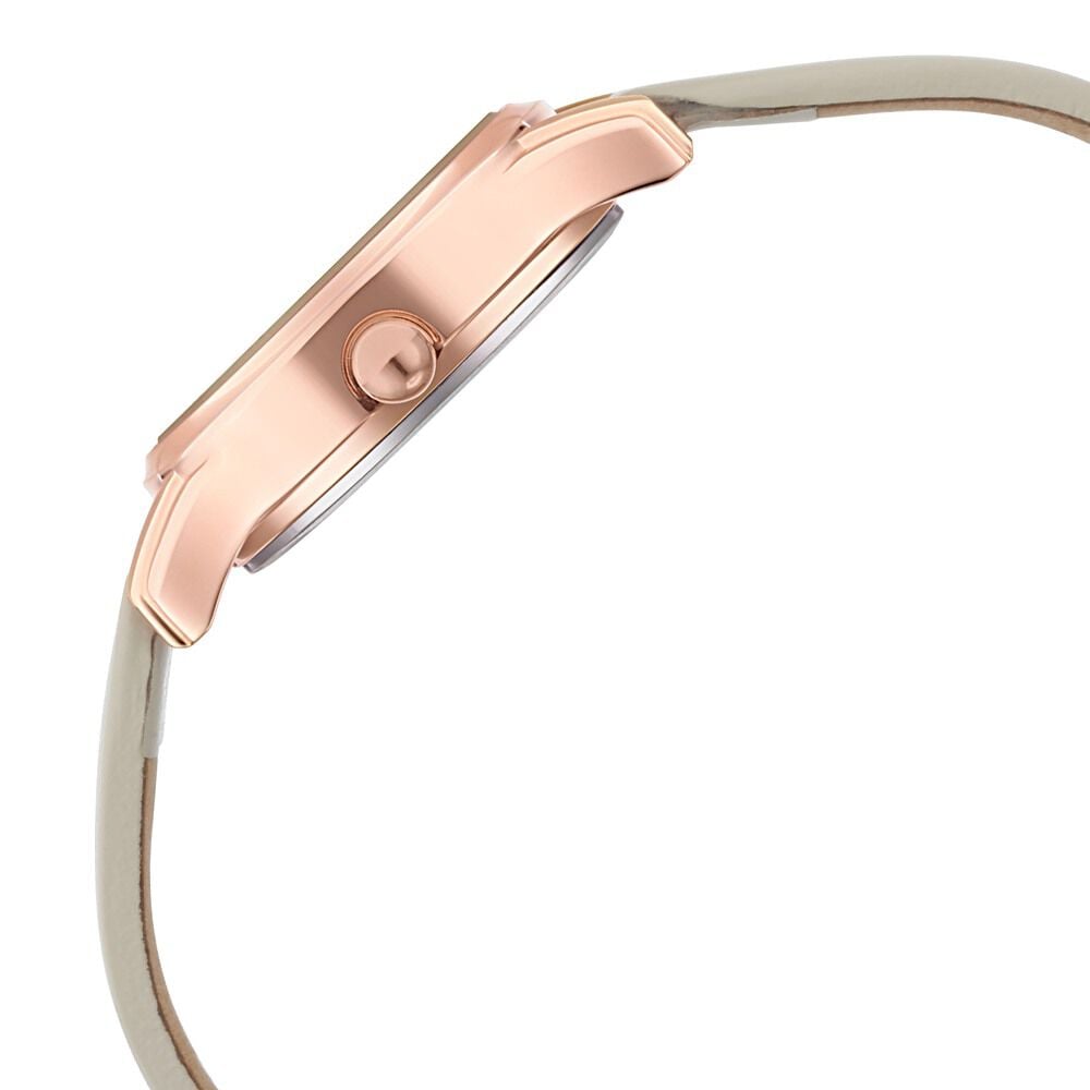 Titan Women's Lagan Chic: Studded Brown Dial watch with & Elegant Hands