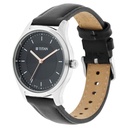 Titan Workwear Black Dial Women Watch With Leather Strap