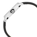 Titan Workwear Black Dial Women Watch With Leather Strap