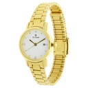 Titan Karishma White Dial Women Watch With Stainless Steel Strap