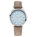 Titan Workwear Blue Dial Women Watch With Leather Strap