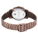Titan Karishma Quartz Analog Beige Dial Brown Stainless Steel Strap Watch For Women