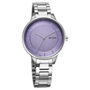 Titan Razzle Dazzle Quartz Analog Mauve Dial Stainless Steel Strap Watch For Women