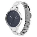 Titan Women's Precision Simplicity Watch: Black Gradient Dial with Metal Strap