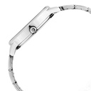 Titan Women's Precision Simplicity Watch: Black Gradient Dial with Metal Strap