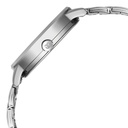 Titan Razzle Dazzle Quartz Analog with Day and Date Pink Dial Silver Stainless Steel Strap Watch For Women