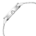 Titan Karishma Quartz Analog Blue Dial Silver Stainless Steel Strap Watch For Women