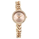 Titan Raga Showstopper Quartz Analog Rose Gold Round Dial Rose Gold Metal Strap Watch For Women