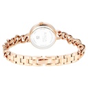 Titan Raga Showstopper Quartz Analog Rose Gold Round Dial Rose Gold Metal Strap Watch For Women