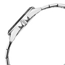 Titan Glamour Quartz Multifunction Black Dial Silver Stainless Steel Strap Watch For Women