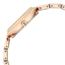Titan Acetate Quartz Multifunction Mother Of Pearl Dial Two Toned Strap Watch for Women