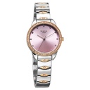 Titan Raga Showstopper Quartz Analog Purple Dial Two Toned Metal Strap Watch For Women