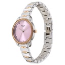 Titan Raga Showstopper Quartz Analog Purple Dial Two Toned Metal Strap Watch For Women