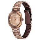Titan Horizon Quartz Analog Brown Dial Stainless Steel Strap Watch For Women