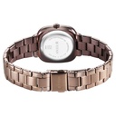 Titan Horizon Quartz Analog Brown Dial Stainless Steel Strap Watch For Women