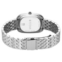 Titan Glamour Quartz Analog Blue Dial Silver Stainless Steel Strap Watch For Women