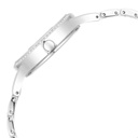 Titan Raga Showstopper Quartz Analog Mother Of Pearl Dial Silver Metal Strap Watch For Women