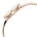 Titan Raga Showstopper Quartz Analog Silver Dial Rose Gold Metal Strap Watch For Women