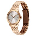 Titan Workmode Quartz Analog Silver sunray dial Dial Stainless Steel Strap Watch For Women