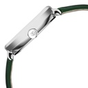 Titan Neo Curve Quartz Analog with Date Green Dial Stainless Steel Strap Watch For Men