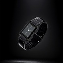 Titan Edge Black Dial Analog Stainless Steel Strap Watch for Men