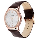 Titan Analog with Day and Date White Dial Leather Strap watch for Men
