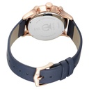 Titan Quartz Multifunction Blue Dial Leather Strap Watch for Men