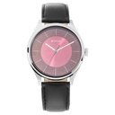 Titan Men's Urban Edge Lustrous Maroon Dial Leather Watch