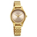 Titan Karishma Quartz Analog Golden Dial Golden Stainless Steel Strap Watch For Women