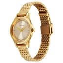 Titan Karishma Quartz Analog Golden Dial Golden Stainless Steel Strap Watch For Women